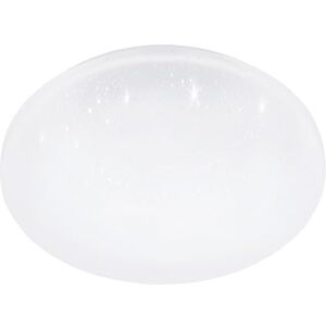 Eglo LED Ceiling Light Fitting Frania-IP, Crystal Effect Bathroom lamp, Office Lighting Made of White Metal and Plastic, Warm Neutral Cool White, IP44, Ø 31 cm Eglo LED Ceiling Light Fitting Frania-IP, Crystal Effect Bathroom lamp, Office Lighting Made of White Metal and Plastic, Warm Neutral Cool White, IP44, Ø 31 cm