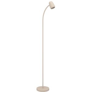 Eglo Arc Floor lamp Carlo, floorlamp for Living Room with Adjustable spot, Flexible Standing Light for Reading, Sand Beige Metal, E14 Socket, H 170 cm Eglo Arc Floor lamp Carlo, floorlamp for Living Room with Adjustable spot, Flexible Standing Light for Reading, Sand Beige Metal, E14 Socket, H 170 cm