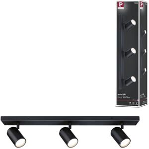 Paulmann 66777 Spotlight Zyli IP44 GU10 230V max. 3x10W dimmable Black matt Paulmann 66777 Spotlight Zyli IP44 GU10 230V max. 3x10W dimmable Black matt