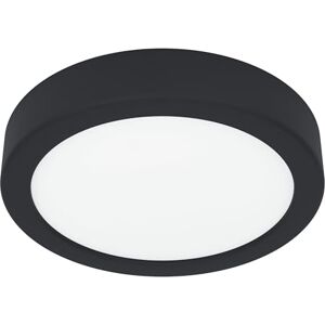 Eglo LED Ceiling Light Fitting Fueva 6, Round Ceiling lamp, Bathroom Lighting, Flush luminaire Made of Plastic in Black and White, Warm White-Cold White, IP44, Ø 16.5 cm Eglo LED Ceiling Light Fitting Fueva 6, Round Ceiling lamp, Bathroom Lighting, Flush luminaire Made of Plastic in Black and White, Warm White-Cold White, IP44, Ø 16.5 cm