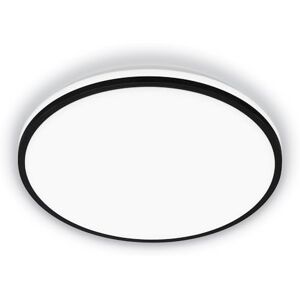 Briloner EEK A LED Ceiling lamp Efficient with 8.5W at 1800lm, Approx. 50,000h Light, indirect Light, LED lamp, LED Ceiling Light, Living Room lamp, LED Panel, Kitchen lamp, 33x6 cm, Black Briloner EEK A LED Ceiling lamp Efficient with 8.5W at 1800lm, Approx. 50,000h Light, indirect Light, LED lamp, LED Ceiling Light, Living Room lamp, LED Panel, Kitchen lamp, 33x6 cm, Black