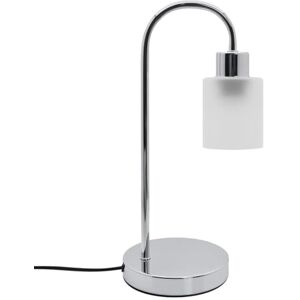Long Life Lamp Company E27 1 Light Chrome Table Lamp Frosted Glass Lamp Shade T507 Long Life Lamp Company E27 1 Light Chrome Table Lamp Frosted Glass Lamp Shade T507