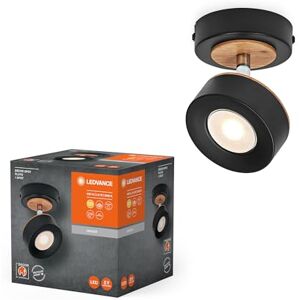 LEDVANCE Decor SPOT Pluto, 4.8W, 300lm, Black, Spotlight, Adjustable Heads, Versatile, Indoor spot, Warm White Light Color, high-Quality Optics, Easy Installation LEDVANCE Decor SPOT Pluto, 4.8W, 300lm, Black, Spotlight, Adjustable Heads, Versatile, Indoor spot, Warm White Light Color, high-Quality Optics, Easy Installation