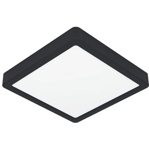 Eglo LED Ceiling Light Fitting Fueva 6, Square Ceiling lamp, Flush Light Fixture, Plastic in Black and White, Ceiling Lighting Warm White-Cold White, 22x22 cm Eglo LED Ceiling Light Fitting Fueva 6, Square Ceiling lamp, Flush Light Fixture, Plastic in Black and White, Ceiling Lighting Warm White-Cold White, 22x22 cm