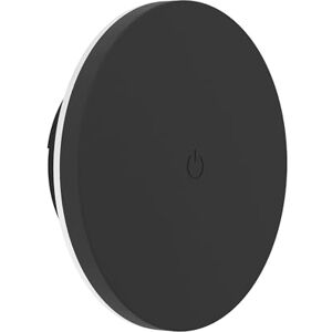 Eglo Cordless LED Wall Light Valgiano, Touch dimmable Battery lamp, Wireless Magnetic Spotlight, USB Rechargeable, Round, Black Plastic, Warm Cool White, IP44, Ø 15 cm Eglo Cordless LED Wall Light Valgiano, Touch dimmable Battery lamp, Wireless Magnetic Spotlight, USB Rechargeable, Round, Black Plastic, Warm Cool White, IP44, Ø 15 cm