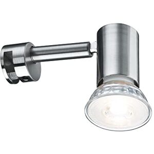 Paulmann 99905 Galeria Mirror luminaire LED Mirror lamp Simplo Bathroom lamp Brushed Iron Mirror Lighting incl. lamp 1x53W GU10 Paulmann 99905 Galeria Mirror luminaire LED Mirror lamp Simplo Bathroom lamp Brushed Iron Mirror Lighting incl. lamp 1x53W GU10