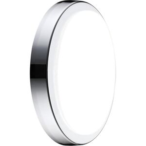 Luceco Eco Indoor LED Bulkhead Light with Colour Change Temperature (CCT), Decorative Interior Lighting, Round, Silver/White, IP54, 14W, 1300lm, 4000K, EBH22SCC Luceco Eco Indoor LED Bulkhead Light with Colour Change Temperature (CCT), Decorative Interior Lighting, Round, Silver/White, IP54, 14W, 1300lm, 4000K, EBH22SCC