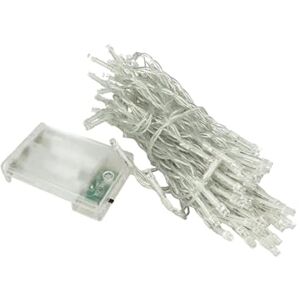 VoltShine 3AA Battery Operated Flat String Lights Cool White 10m VoltShine 3AA Battery Operated Flat String Lights Cool White 10m