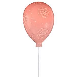 Premier Kids Balloon Night Light, Glossy Pink Ceramic, Wall Mounted Premier Kids Balloon Night Light, Glossy Pink Ceramic, Wall Mounted