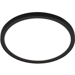 Briloner LED Ceiling lamp with indirect Light, Flat, Neutral White Light, LED lamp, LED Ceiling Light, Living Room lamp, LED Panel, Kitchen lamp, Ceiling Lighting, 24x3 cm, Black Briloner LED Ceiling lamp with indirect Light, Flat, Neutral White Light, LED lamp, LED Ceiling Light, Living Room lamp, LED Panel, Kitchen lamp, Ceiling Lighting, 24x3 cm, Black