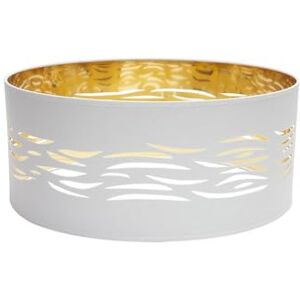 VoltShine Pendant lampshade 50 cm Diameter and 20 cm Height in White and Gold, Ideal for Decorative Lighting and Elegant environments. VoltShine Pendant lampshade 50 cm Diameter and 20 cm Height in White and Gold, Ideal for Decorative Lighting and Elegant environments.