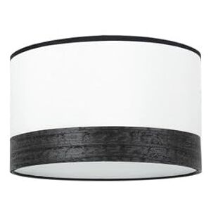 Zarivy Standing lampshade for Living Room, E27, Size 40 x 40 x 20 cm, White/Black Wood, Ideal for Decorative Lighting and Cosy environments. Zarivy Standing lampshade for Living Room, E27, Size 40 x 40 x 20 cm, White/Black Wood, Ideal for Decorative Lighting and Cosy environments.