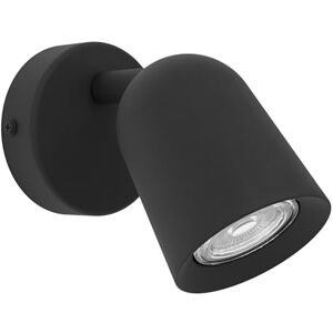 Eglo Bedside Wall Light Camaldoli, Indoor lamp with Adjustable spot Light, Reading lamp, Bedroom and Living Room Lighting, Black Steel, GU10 Socket Eglo Bedside Wall Light Camaldoli, Indoor lamp with Adjustable spot Light, Reading lamp, Bedroom and Living Room Lighting, Black Steel, GU10 Socket