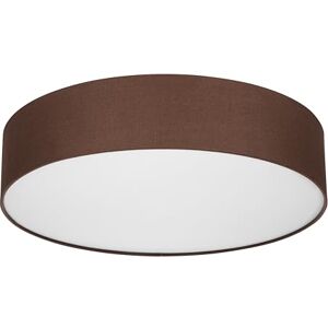 REV Ceiling Light, 50 cm Round Ceiling Light with Fabric Shade in Vintage Look, Perfect for Bedroom and Living Room, Brown REV Ceiling Light, 50 cm Round Ceiling Light with Fabric Shade in Vintage Look, Perfect for Bedroom and Living Room, Brown