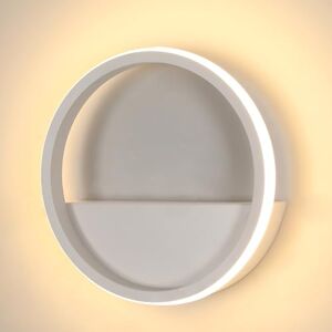 Comely Comfortable Round LED Wall Lamp 12W Warm White 3000K Indoor Aluminum Wall Lamp Outdoor Light Ø 20cm Modern Design for Living Room Hallway Bed Comely Comfortable Round LED Wall Lamp 12W Warm White 3000K Indoor Aluminum Wall Lamp Outdoor Light Ø 20cm Modern Design for Living Room Hallway Bed
