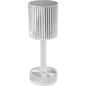 Eglo Cordless LED Table lamp Lucignano, Wireless Battery Bedside Light, USB Rechargable Indoor Lighting, RGB Colour Change, Transparent Plastic, Touch Function Eglo Cordless LED Table lamp Lucignano, Wireless Battery Bedside Light, USB Rechargable Indoor Lighting, RGB Colour Change, Transparent Plastic, Touch Function