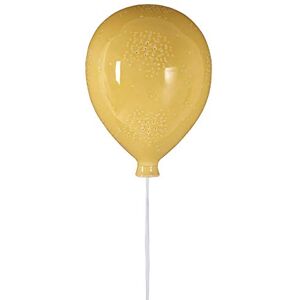 Premier Kids Balloon Night Light, Glossy Yellow Ceramic, Wall Mounted Premier Kids Balloon Night Light, Glossy Yellow Ceramic, Wall Mounted