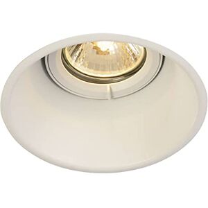 SLV recessed Horn-T, floodlight, spot, Ceiling, Built-in LED, Internal Lighting / GU10 50W White, Steel, 50 W SLV recessed Horn-T, floodlight, spot, Ceiling, Built-in LED, Internal Lighting / GU10 50W White, Steel, 50 W