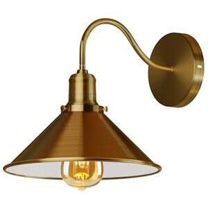 LEDSone Retro Vintage Industrial 22cm x19cm Wall Sconce Light Wall Lamp with Swan Neck Arm Cone Shade Wall Lamp Indoor Sconce Metal for Restaurant LEDSone Retro Vintage Industrial 22cm x19cm Wall Sconce Light Wall Lamp with Swan Neck Arm Cone Shade Wall Lamp Indoor Sconce Metal for Restaurant