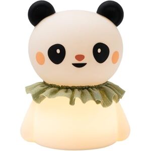 Taf Toys Little Panda Night Light – Soft Silicone Rechargeable Baby Lamp with Three Brightness Settings USB Rechargeable Toddler Sleep Aid Portable Nursery Light for Babies, Infants & Children 0m+ Taf Toys Little Panda Night Light – Soft Silicone Rechargeable Baby Lamp with Three Brightness Settings USB Rechargeable Toddler Sleep Aid Portable Nursery Light for Babies, Infants & Children 0m+