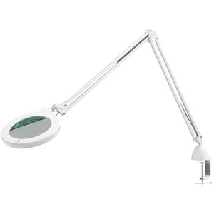daylight Magnifying Lamp S Clip On Magnifier Lamp for Nail Salons, Tattoo Artists, Reading & Detailed Work Dimmable Mag, White daylight Magnifying Lamp S Clip On Magnifier Lamp for Nail Salons, Tattoo Artists, Reading & Detailed Work Dimmable Mag, White