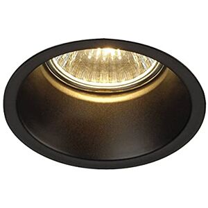 SLV recessed Ceiling Light Horn 1 / spot, floodlight, Ceiling spot, Ceiling Light, Built-in LED Light, Internal Lighting / GU10 50W Black SLV recessed Ceiling Light Horn 1 / spot, floodlight, Ceiling spot, Ceiling Light, Built-in LED Light, Internal Lighting / GU10 50W Black