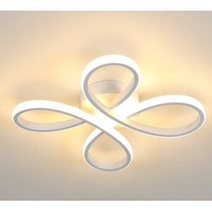 Comely Modern LED Ceiling Light, 30W 3400LM Ceiling Lamp Fixture, Flower Shape Ceiling Lighting for Hallway, Balcony, Bedroom, Living Room, Dining Room, 3000K Warm Light, 30cm, White Comely Modern LED Ceiling Light, 30W 3400LM Ceiling Lamp Fixture, Flower Shape Ceiling Lighting for Hallway, Balcony, Bedroom, Living Room, Dining Room, 3000K Warm Light, 30cm, White