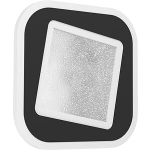 Eglo LED Ceiling Light Fixture Macchioni, Ceiling lamp with Crystal Effect, Kitchen and Office Lighting, Light Fixture Made of Metal and Plastic in Black, Neutral White, 20x20 cm Eglo LED Ceiling Light Fixture Macchioni, Ceiling lamp with Crystal Effect, Kitchen and Office Lighting, Light Fixture Made of Metal and Plastic in Black, Neutral White, 20x20 cm