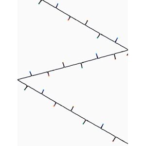 WeRChristmas 120 Multi-Coloured Multi-Function LED Light String WeRChristmas 120 Multi-Coloured Multi-Function LED Light String