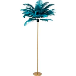 KARE Design Floor Lamp Feather Palm, Green, Height 165cm, Standing Lamp, Metal, Floor Light, Home Decor, Decorative Lighting for Living Room, Bulb Not Included KARE Design Floor Lamp Feather Palm, Green, Height 165cm, Standing Lamp, Metal, Floor Light, Home Decor, Decorative Lighting for Living Room, Bulb Not Included