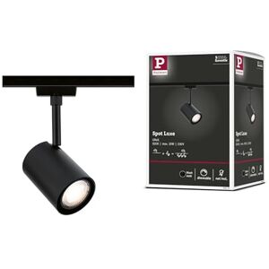 Paulmann 95633 Luxe URail Rail spot GU10 max. 10W dimmable 230V Black Rail System Paulmann 95633 Luxe URail Rail spot GU10 max. 10W dimmable 230V Black Rail System