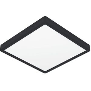 Eglo LED Ceiling Light Fitting Fueva 6, Square Ceiling lamp, Flush Light Fixture, Plastic in Black and White, Ceiling Lighting Warm White-Cold White, 29x29 cm Eglo LED Ceiling Light Fitting Fueva 6, Square Ceiling lamp, Flush Light Fixture, Plastic in Black and White, Ceiling Lighting Warm White-Cold White, 29x29 cm