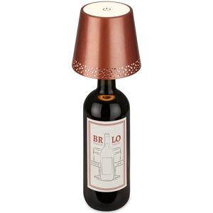 Briloner Rechargeable Bottle Lamp with USB C, Cordless Lamp with Touch Control, Dimmable, Warm White, 11x9cm, IP44, Bedside Lamps, Table Lamp, Battery Lamp, Table Lamps Living Room, Copper Briloner Rechargeable Bottle Lamp with USB C, Cordless Lamp with Touch Control, Dimmable, Warm White, 11x9cm, IP44, Bedside Lamps, Table Lamp, Battery Lamp, Table Lamps Living Room, Copper