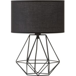 Premier Housewares Black Iron Table Light Contemporary Lighting Fixture Fun Table Light For Home Interior Design Metal Light (25 x 35 x 25 cm) Premier Housewares Black Iron Table Light Contemporary Lighting Fixture Fun Table Light For Home Interior Design Metal Light (25 x 35 x 25 cm)