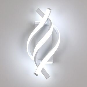 Comely Modern LED Wall Lamp, 22W LED Wall Lights Indoor, White Acrylic Wall Sconce Light for Bedroom Living Room Office Restaurant Hallway, Cool White 6500K Comely Modern LED Wall Lamp, 22W LED Wall Lights Indoor, White Acrylic Wall Sconce Light for Bedroom Living Room Office Restaurant Hallway, Cool White 6500K
