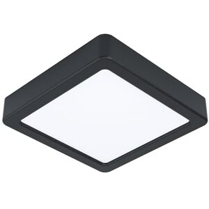 Eglo Fueva 5 LED Ceiling Light 16 cm 1 Bulb Surface-Mounted Steel and Plastic Surface Black/White LED Surface Warm White Eglo Fueva 5 LED Ceiling Light 16 cm 1 Bulb Surface-Mounted Steel and Plastic Surface Black/White LED Surface Warm White