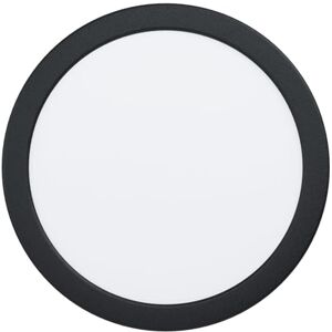 Eglo Recessed LED Ceiling spot Fueva 6, Round Spotlight, Ceiling lamp Made of Plastic in Black and White, Warm White-Cold White, ∅ 21.6 cm Eglo Recessed LED Ceiling spot Fueva 6, Round Spotlight, Ceiling lamp Made of Plastic in Black and White, Warm White-Cold White, ∅ 21.6 cm