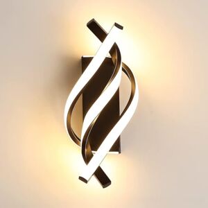 Comely LED Wall Light Indoor, 22W White Spiral Modern LED Wall Lamp Warm Light 3000K, Wall Lighting Fixtures for Living Room Bedroom Dining Room Hallway Comely LED Wall Light Indoor, 22W White Spiral Modern LED Wall Lamp Warm Light 3000K, Wall Lighting Fixtures for Living Room Bedroom Dining Room Hallway