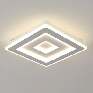 Comely Modern Square LED Ceiling Light, 52W 5850LM Acrylic LED Ceiling Lamp, White Chandelier for Bedroom, Living Room Natural Light 4500K, 40cm Comely Modern Square LED Ceiling Light, 52W 5850LM Acrylic LED Ceiling Lamp, White Chandelier for Bedroom, Living Room Natural Light 4500K, 40cm