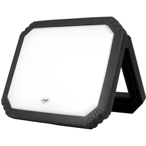 PNI LW10 10W LED Work lamp, Portable, Rechargeable, with 2 x 18650 4000mAh Battery, 6500K, IP54, 700 lm, 2 Brightness Levels, Black PNI LW10 10W LED Work lamp, Portable, Rechargeable, with 2 x 18650 4000mAh Battery, 6500K, IP54, 700 lm, 2 Brightness Levels, Black
