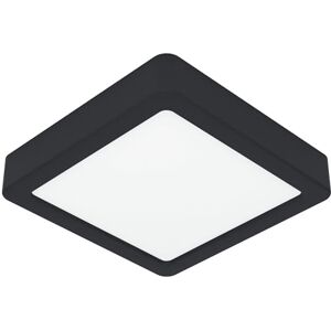 Eglo LED Ceiling Light Fitting Fueva 6, Square Ceiling lamp, Flush Light Fixture, Plastic in Black and White, Ceiling Lighting Warm White-Cold White, 15x15 cm Eglo LED Ceiling Light Fitting Fueva 6, Square Ceiling lamp, Flush Light Fixture, Plastic in Black and White, Ceiling Lighting Warm White-Cold White, 15x15 cm