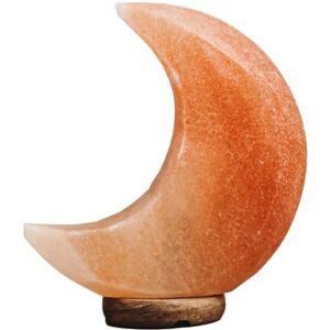 Premier Housewares Moon Pink Natural Salt Lamp Elegant Crescent Shape Desk Lamp with Calming Pink Glow Pink Lamp Wooden Base 23 x 19 x 9 cm Premier Housewares Moon Pink Natural Salt Lamp Elegant Crescent Shape Desk Lamp with Calming Pink Glow Pink Lamp Wooden Base 23 x 19 x 9 cm