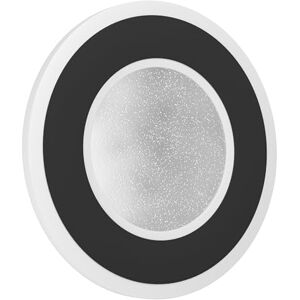 Eglo LED Ceiling Light Fixture Macchioni, Ceiling lamp with Crystal Effect, Kitchen and Office Lighting, Light Fixture Made of Metal and Plastic in Black, Neutral White, ⌀ 20 cm Eglo LED Ceiling Light Fixture Macchioni, Ceiling lamp with Crystal Effect, Kitchen and Office Lighting, Light Fixture Made of Metal and Plastic in Black, Neutral White, ⌀ 20 cm