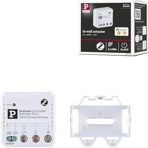 Paulmann SH ZB Flush-Mounted Actuator On/Off 230V max 300W 50139 Paulmann SH ZB Flush-Mounted Actuator On/Off 230V max 300W 50139