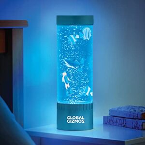 Global Gizmos Magical Bubble Lamps / 2 Styles/Ideal for Desks/Relaxing Bubbles / 7 Changing Light Colours/Atmospheric Mood Light/Scuba Diver Decoration Global Gizmos Magical Bubble Lamps / 2 Styles/Ideal for Desks/Relaxing Bubbles / 7 Changing Light Colours/Atmospheric Mood Light/Scuba Diver Decoration