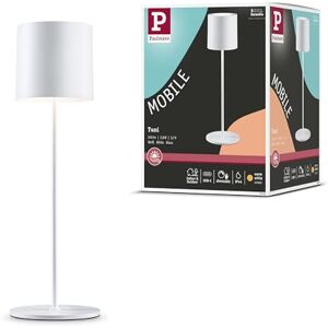 Paulmann 76999 LED Battery Table luminaire Tuni IP44 2700K White matt Portable Table luminaire dimmable 2.8W USBC Paulmann 76999 LED Battery Table luminaire Tuni IP44 2700K White matt Portable Table luminaire dimmable 2.8W USBC