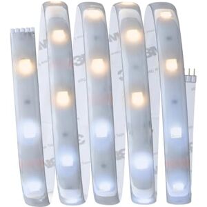 Paulmann 79876 LED Stripe MaxLED 250 Basic Set 1.5m Coated IP44 5.5W 405lm Tunable White 24VA dimmable Strip Light Plastic 2700 K Paulmann 79876 LED Stripe MaxLED 250 Basic Set 1.5m Coated IP44 5.5W 405lm Tunable White 24VA dimmable Strip Light Plastic 2700 K