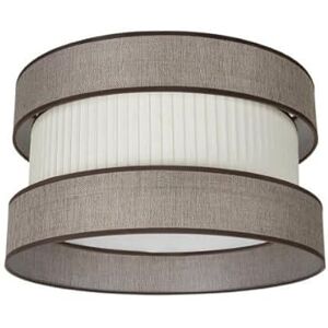 Zarivy Hanging lampshade 50x50x25 cm, Brown-Beige, Includes Diffuser, Ideal for Decorative Lighting and Cozy environments. Zarivy Hanging lampshade 50x50x25 cm, Brown-Beige, Includes Diffuser, Ideal for Decorative Lighting and Cozy environments.