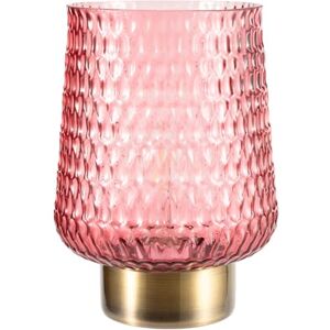Pauleen 48134 Rose Glamour Portable Table luminaire Glass Table lamp Timer Function 6H Battery Glass lamp Without Cable Pink Glass/Metal Pauleen 48134 Rose Glamour Portable Table luminaire Glass Table lamp Timer Function 6H Battery Glass lamp Without Cable Pink Glass/Metal