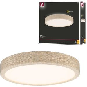 Paulmann 71052 LED Panel Cosara IP44 Round 300mm 15W 1300lm 3000K Beige Ceiling luminaire Paulmann 71052 LED Panel Cosara IP44 Round 300mm 15W 1300lm 3000K Beige Ceiling luminaire